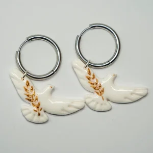 Сережки Горлиці - Символ взаємної любові, тиші і зв’язку