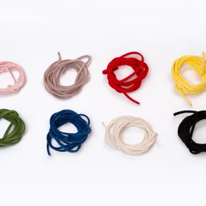 Кольорові ремінці з еко-шкіри для прикрас